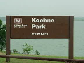 Koehne Park at Lake Waco 